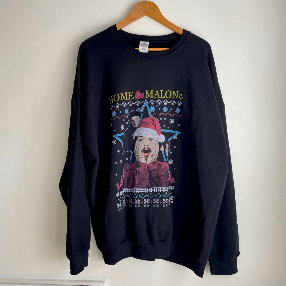 Home Malone Ugly Christmas Sweater